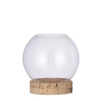 Mica Vase Jillian Transparent Transparent, 19 X 18 Cm Deko-Accessoires