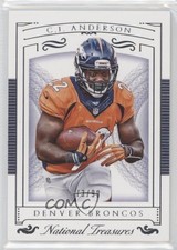 2015 Panini National Treasures 73/99 CJ Anderson #37 03xg