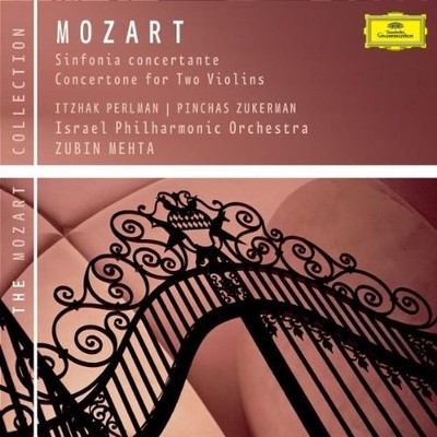 Mozart : Sinfonia concertante; Concertone for Two Violins (CD Itzhak Perlman New