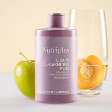 FARMASI NUTRIPLUS L-CARNITINE PLUS APPLE & PE...