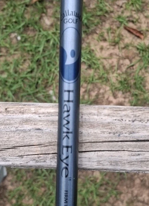 Eje de grafito flexible firme Callaway HawkEye 8 hierros titanio inyectado tungsteno diestro  Foto 3 de 4