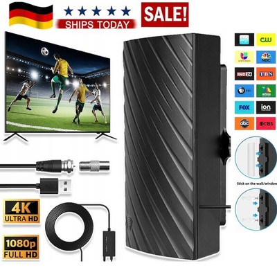 5600+ Meilen Reichweite TV-Antenne Indoor, 2025 Digital-TV-Antenne für Smart TVs