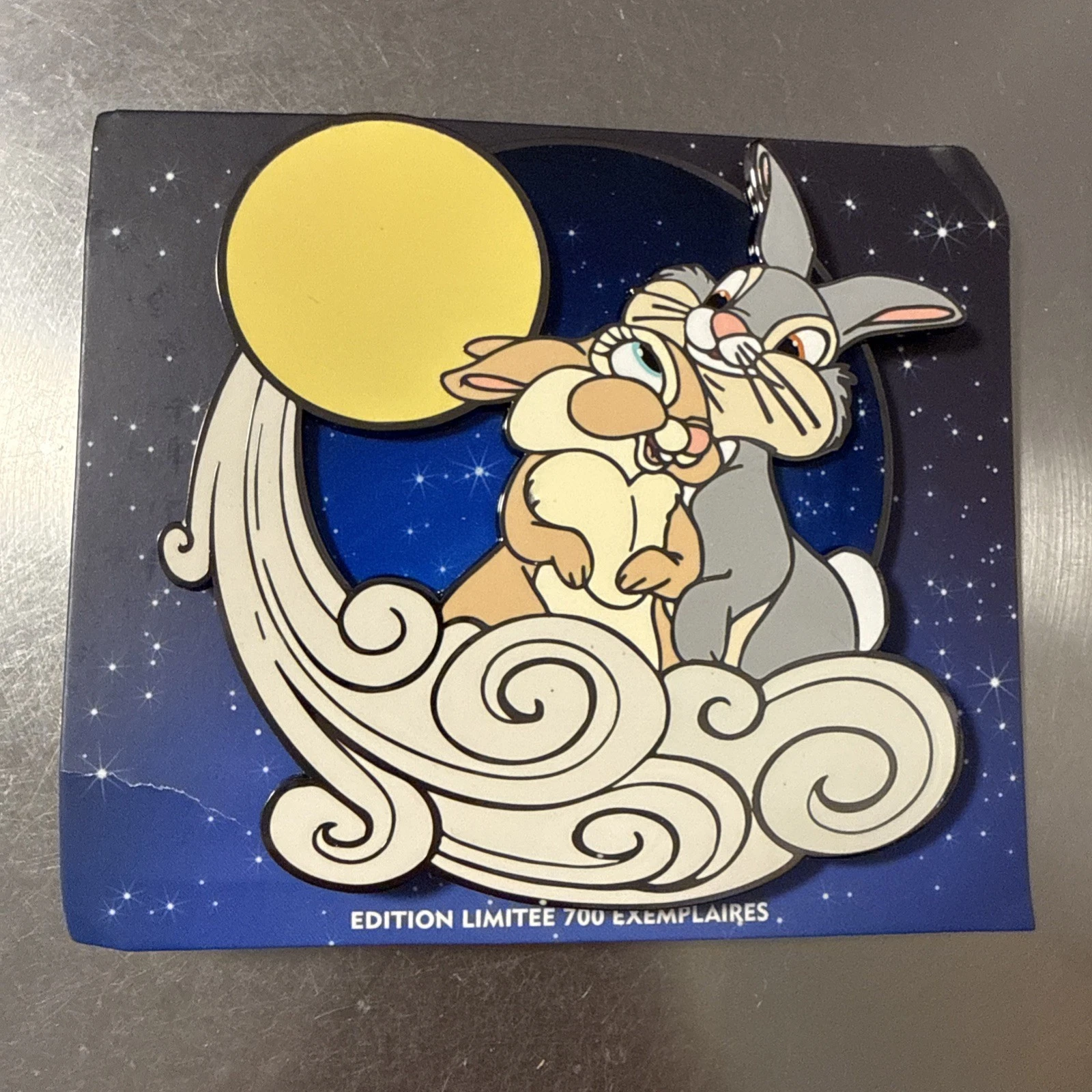 Disneyland Paris Limited Edition Pin Moon Collection Thumper & Bunny US Ship