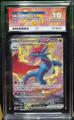 Salamence ex graded ACE 10 for sale on eBay