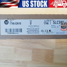 New Factory Sealed Allen-Bradley 1746-OA16 SER D SLC 500 Output Module 1746OA16