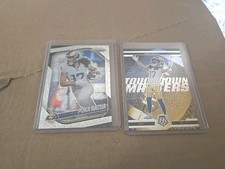 (2) Card Puka Nacua Lot Prizm And Mosic.  Rams