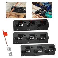 1*Dowel Maker Jig With 1/3  Carbide Blade Woodworking Tools Aluminum Alloy