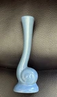Frankoma #31 Snail Vase red Clay Blue