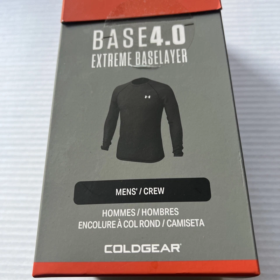 Under Armour Coldgear Base 4.0 Extreme Long Sleeve Baselayer Men's Size S NEW - Image 3 of 4