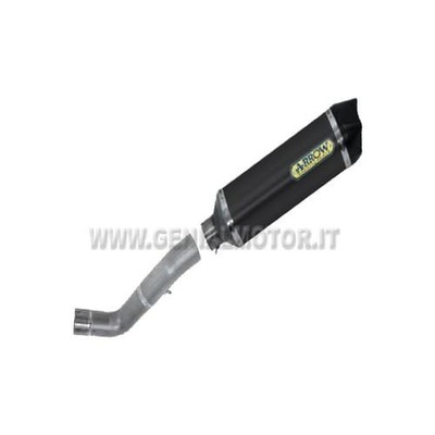 Auspuff + Link Arrow M R. Tech AKN Alu S Aprilia Tuono V4 R 2011 > 2015