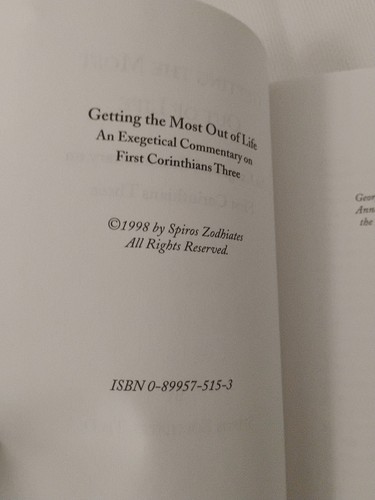 CORINTHIANS EXEGETICAL COMMENTARY on 1 Corinthians Spiros Zodhiates 3 Books - Picture 4 of 10
