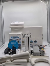 Nintendo Wii Console Bundle w/ 8 Games 2 Remotes Cords Tested