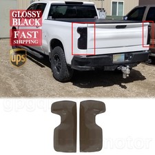 Smoked Black Tail Light Cover Guard For Silverado 1500 Lt Ltz Rst Wt Zr2 2019-26 Smoked Black Tail Light Cover Guard For Silverado 1500 Lt Ltz Rst Wt Zr2 2019-26