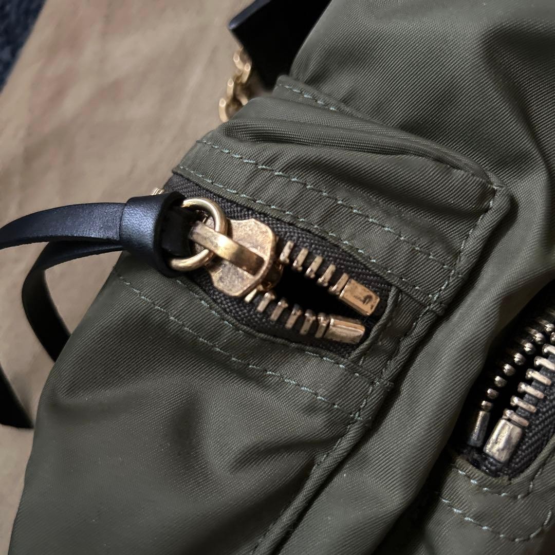 Burberry Large Backpack Technical Nylon Leather W… - image 7