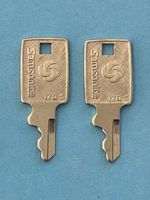 Samsonite 170S Luggage & Briefcase Key, Set of 2, OEM