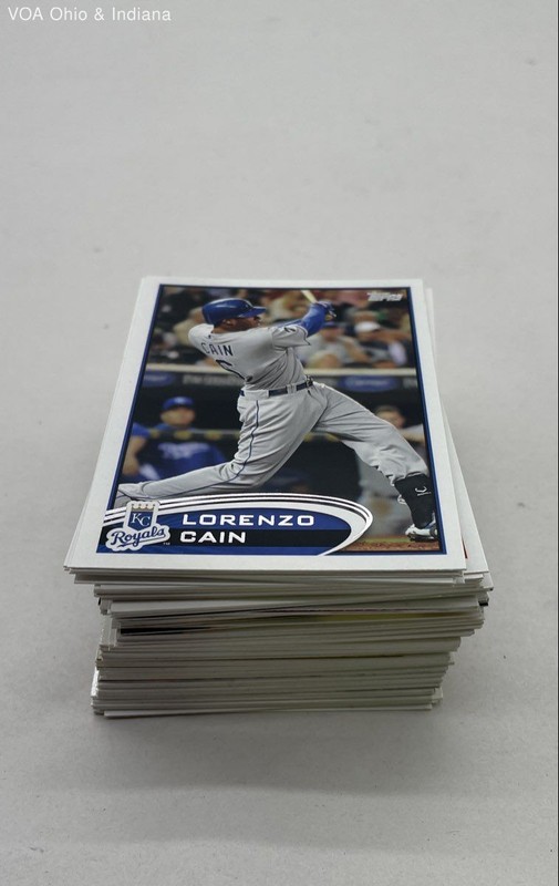 Baseball Card Lot 2012 Topps Series 2 Approximately 110 Cards See Photos