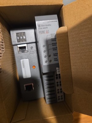 New  Allen Bradley 1734-AENTR Ser C Point Dual Port Network Adaptor Open Box