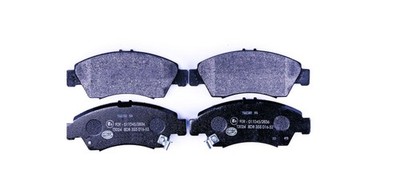 Vorderachse HELLA 8DB 355 016-521 Bremsbelagsatz, Scheibenbremse für HONDA