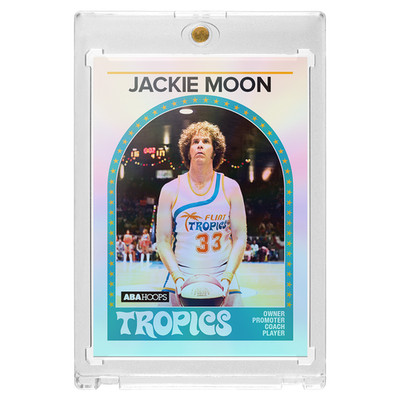 Custom Jackie Moon Semi-Pro Flint Tropics Holographic Novelty 1989 Card