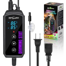 Reptile Dimming Thermostat, PID Temperature Controller with LED Digital Scree...