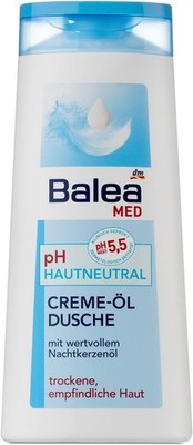 Balea Med Cream Oil Shower Gel pH 5.5 Skin-Neutral Vegan 300ml New from Germany