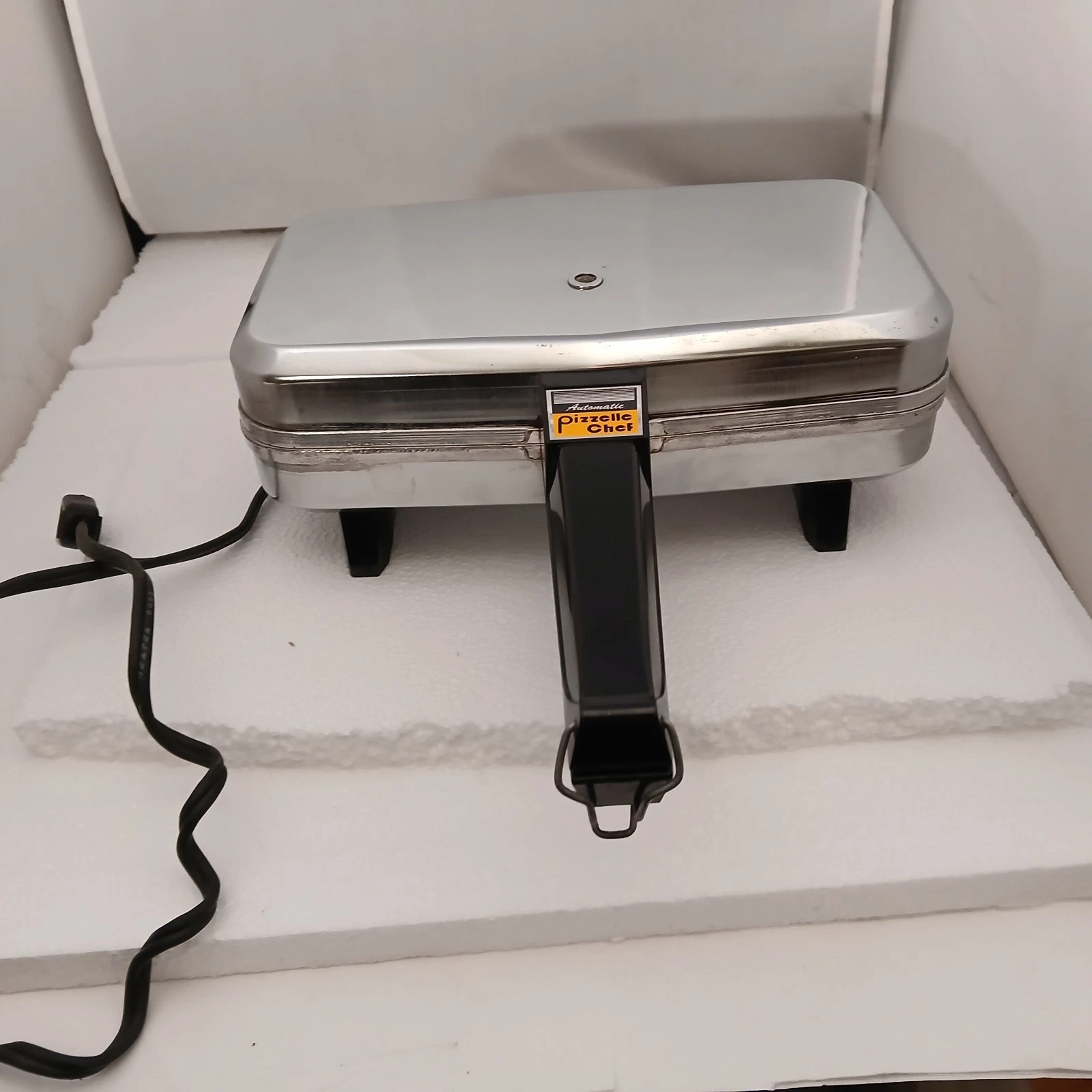 Vintage VITANTONIO PIZZELLE CHEF 300A Italian Waffle Cookie Maker | Works