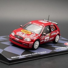 1:43 Ixo Citroen Saxo S1600 WRC 2004 Metal Car Model Vehicle Toy Diecast Gifts
