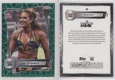 2025 Topps Chrome WWE Teal Laser Refractor /175 Fallon Henley #86