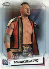 2021 Topps Chrome WWE Refractors #43 Dominik Dijakovic - WWE