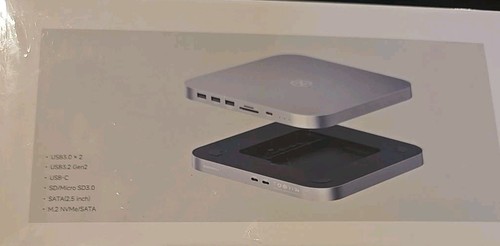 Hagibis MC25 PRO USB-C Hub with Hard Drive Enclosure / Type-C Docking Station - Photo 2/2