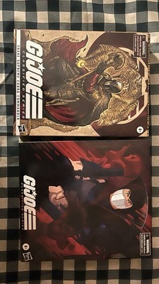 G.I. Joe Classified Snake Supreme Cobra Commander & Master Of Disguise Zartan.