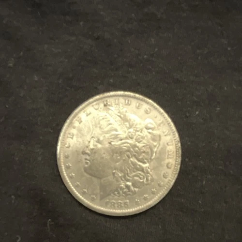1885 Morgan Silver Dollar $1 Circulated Business Strike 0.9 Fineness