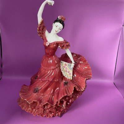 Coalport Flamenco Figur (A Passion For Dance) Limited Edition Nr 772 von 9500