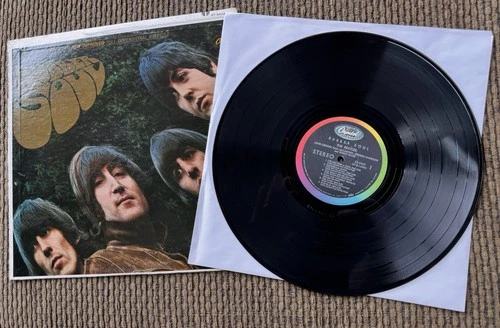 The Beatles, Rubber Soul-ST 2442-Jacksonville Press- Stereo LP Vinyl Record 1967