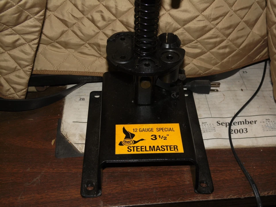 Mec Steelmaster 12 Gauge Special 3 1/2" Reloading Press Very Clean See photos - Image 2 of 4