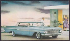 1959 Impala Sport Sedan Chevrolet Dealer Postcard 1959 Impala Sport Sedan Chevrolet Dealer Postcard