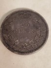 1858 Canada Twenty Cents 20C Silver Coin — photo 5