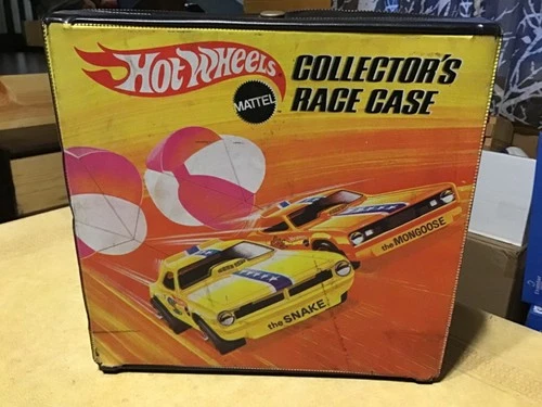 Vintage 1969 Hot Wheels Collector's Race Case, Holds 72 Cars, No Handle, #4978