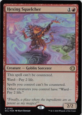 Hexing Squelcher FOIL R Lorwyn Eclipsed 145 MTG