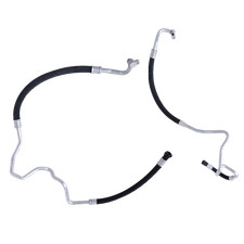 2x Engine Oil Cooler Hose Pipe Inlet Outlet For Bmw 535i 640i 17227636879