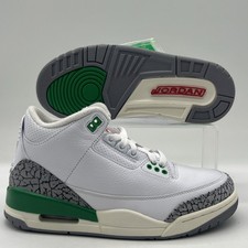 Womens Size 6.5 Jordan 3 Retro Lucky Green Casual CK9246 136 NEW