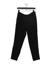 NA-KD Women's Suit Trousers UK 8 Black Polyester with Elastane Dress Pants