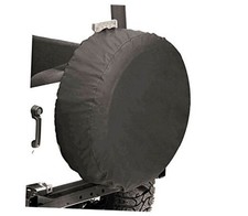 6103015 Black Denim Custom Fit Tire Cover - 30" X 10"