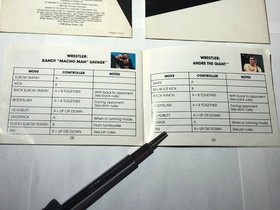 Lote manual NES 6, SMB 2, &iexcl;perforado!!, Double Dragon 2, TMNT, TMNT 2, WWF 