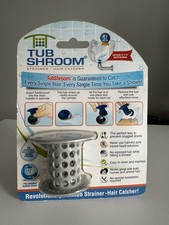 TubShroom - Strainer, Hair Catcher, Drain Protector , No Clogs - New/Sealed