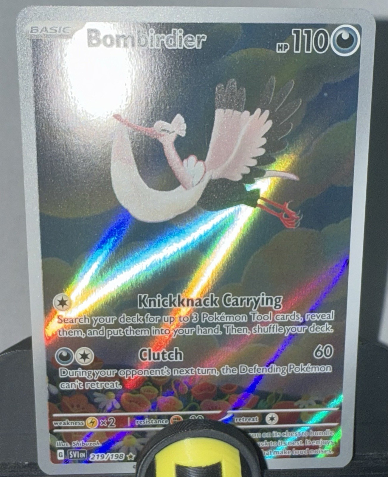 NM - Pokemon TCG - Bombirdier 219/198 SV01: Scarlet & Violet Base Set Holo