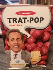 Kellogg’s Pop Tarts Unfrosted Limited Ed Promo Trat Pop Netflix Seinfeld Sealed