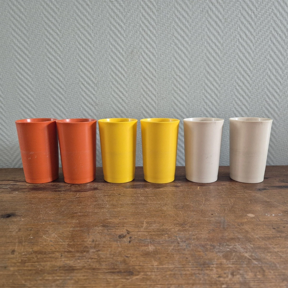 Ensemble de gobelets Tupperware, 12 pièces, passe au lave-vaisselle et sans BPA (12 gobelets, 12 couvercles, 473 ml chacun