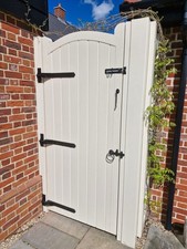 Curved Top Softwood Pedestrian Gates Made to Order 
