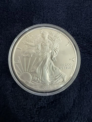 2016 American Silver Eagle Dollar * 1 Oz BU *Walking Liberty * 0.999 SILVER NICE
